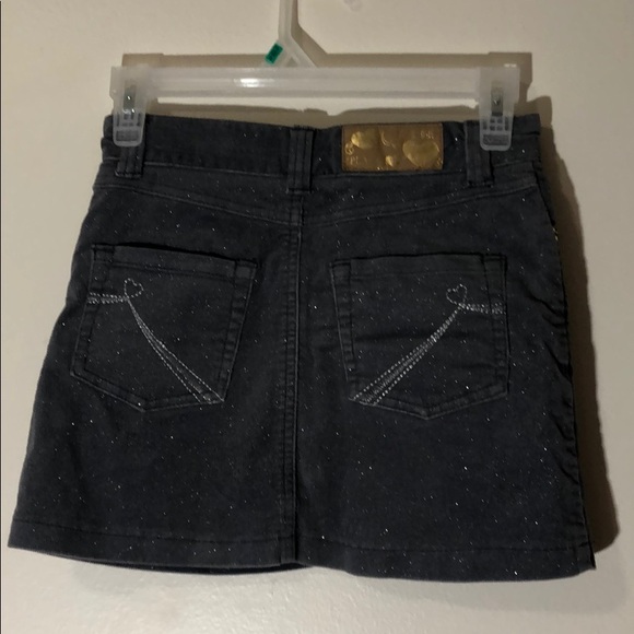 Denim Skirt w/ short underneath - Picture 3 of 8